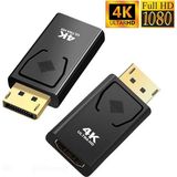 Lunatic 4649 4K Destekli Displayport HDMI Çevirici Dönüştürücü Adaptör Displayport V1.2 Destekli 10.8gbps'ye Kadar Video Bant Genişliği