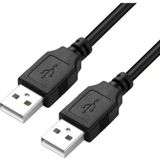 Lunatic 4652 0.3 Metre İki Ucu Erkek Usb Uzatma Kablosu 1 Metre Uzatıcı İki Ucu Erkek Parazit Önleyici Filtre 12Mbps İleetişim Hızı 2Xawg24 2