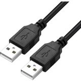 Lunatic 4852 1 Metre İki Ucu Erkek Usb Uzatma Kablosu 1 Metre Uzatıcı İki Ucu Erkek Parazit önleyici filtre 12Mbps ileetişim hızı 2xAWG24 2xAWG28