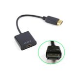 Lunatic 5645 HDMI to Displayport Görüntü Çeviri HDMI Çıkışlı PC yi Görüntüsü VGA Monitör, Projektör Aktarır