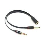 Lunatic 5744 Kulaklık Mikrofon Çevirici Ayırıcı. Bütün Telefon Modellerine Uyumlu Tek 3.5mm Girişe Sahip Olan Kulaklıklarınızı Ses Ve Mikrofon Girişini Ayrı şekilde Kullanabilmek İçin üretilmiştir.
