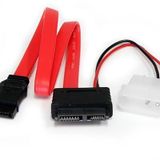 Lunatic 6046 Sata 7 + 6 Pin Soket Slim Data Power Disk HDD Kablosu İkisi bir arada 50 cm Güç splitter SATA Kablosu 7+6 Pin, Güç ve 7 Pin soketlerinden oluşur