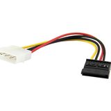Lunatic 6049 Sata Kasa içi Sata HDD 4 pin Power Güç Kablosu 15 cm