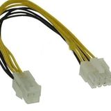 Lunatic 6142 4 Pin To 8 Pin Güç Çevirici Power Supply Çevirici Kablosu 4 Pin To 8 Pin 4 Pin tarafı erkek 8 pin tarafı dişidir