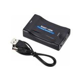 Lunatic 6143 Scart To HDMI Av Video Çevirici Dönüştürücü Adaptör Taşınabilir, Tak ve Çalıştır Özelliği.