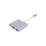 Lunatic 6249 USB 3.1 Type C To HDMI USB 3.0 Çevirici Dönüştürücü Adaptör Kablosu
