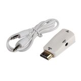 Lunatic 6748 Hdmi To Vga Monitör Çevirici Dönüştürücü Adaptör (Hdmi Portlu Tüm Notebook,Tablet, Fotoğraf Mak. Tablet, PC VGA Portlu Televizyonlarınıza, Pc mönitörü Projeksiyonlarınıza bağlar)