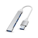 Lunatic 7012 USB 3.0 Hub 4 Portlu Veri USB Adaptörü Süper Hızlı 5Gbps Alüminyum USB HubBütün Cihazlara Uyumludur