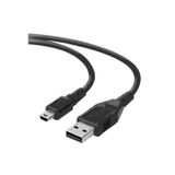 Lunatic 7545 Mini Usb To Usb Data Şarj Kablosu 1.5 Metre Bağımsız TakÇalıştır Kullanım İmkanı B-Tip Mini USB 2.0 3.8mm 28 AWG%100 Bakır - Daima Tam Performanslı