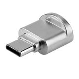 Lunatic 7744 Usb Type C 3.1 To Micro Sd Otg Hafıza Kartı Çevirici Dönüştürücü Adaptör Type-C girişli Tel tablet Pc de kullanılır Type-c Soketine takılarak Micro SD/TF kart okur yazar veri aktarır
