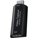 Lunatic 8010 HDMI USB 3.0 4K 60hz U3 Plus Video Capture Kartı - Siyah
