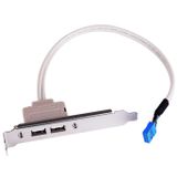 Lunatic 8150 Anakart 9 Pin Pci Kasa İçi Usb 2 Port Kablosu Hub Çoklaycı. Giriş Anakart üzerindeki 9-pin USB 2.0 header-Çıkış2x USB 2.0 Type-A dişi (arka panelde)