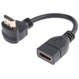 Lunatic 8446 Hdmi Dişi Erkek Uzatma 90 Derece Dirsek Çevirici Dönüştürücü Kablosu