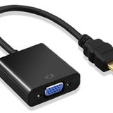 Lunatic 8744 Dijital HDMI to VGA Görüntü Çevirici Aparat Siyah HDMI Çıkışlı Bilgisayarların Görüntüsünü VGA Girişli Monitör, Projeksiyon vb Görüntü Cihazlarına Aktarır, Çevirir.