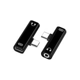 Lunatic 9044 Type C To 3.5mm Stereo Kulaklık Aux Şarj Çevirici Dönüştürücü Adaptör