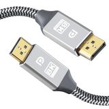 Lunatic 9247 3 Metre 8K DisplayPort Kablosu DP 1.4 Erkek Erkek 32.4 Gbps bant genişliği 8K çözünürlükte bile kesintisiz ve akıcı video akışı sağlayar • Ses ve Görüntü Senkronizasyonu (3 Metre)