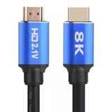 Lunatic 9250 0.5 Metre 8K Ultra HD 2.1V 48Gbps Altın Kaplama Hdmi Kablo UHD 8K Ultra HD Görüntü ve Ses Kalitesi ile Evinizi Sinema Salonuna Çevirebilirsiniz. (0.5 Metre)