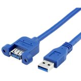 Lunatic 9747 1 Metre Usb 3.0 Panel Tipi Vida Girişli Dişi Erkek Uzatma Kablosu Panele Monte Edilebilir Dişi USB Tip-A Konektör USB Sürümü (Veri Hızı) USB 3.0 (5 Gbps)