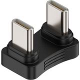 Lunatic 9849 Type C To Type C Erkek Erkek 180 Derece Dirsek Çevirici Dönüştürücü Adaptör 2’si 1 Arad