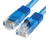 Lunatic Cat620MF 20 Metre Mavi Cat6 Rj45 Lan Kablosu UÇLARI HAZIR TAKILI Bilgisayar Modem İnternet Ethernet Kablosu (MAVİ, 20 Metre)