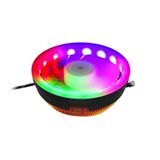 Lunatic Işıklı F1813C INTEL 1366/115X-AMD AM2/AM2+/AM3/AM4 CPU FANI İntel Ve Amd Uyumlu Cpu İşlemci Soğutucu Fanları (FCL-F1813C)