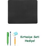 Lunatic Kaymaz Ofis Ve Oyun Uyumlu Bilek Rahatlatıcılı Mouse Pad Çeşitleri (Lunatic 40x30 Cm Kaymaz Taban)