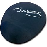 Lunatic LN-1881 Atatürk Imzalı Ergonomik Suya Dayanıklı Bileklikli Mouse Pad