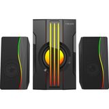 Lunatic MD-254 2+1 25W(5W*2+15W) Usb+Sd+Fm Bluetooth Destekli Rgb Ses Sistemi - Standart