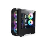 Lunatic Mesh Panel Dikey Ekran Kartı Takılabilen 4 Rgb Fanlı Kasa Orkinos
