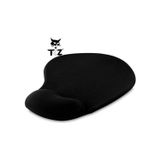 Lunatic Oval Siyah Bilek Destekli Mouse Pad Ergonomik Kaymaz Taban Oyun ve Ofis için Fare Altlığı Suya Tere Dayanıklı Mouse Pad (3 ADET)