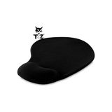 Lunatic Oval Siyah Bilek Destekli Mouse Pad Ergonomik Kaymaz Taban Oyun ve Ofis için Fare Altlığı Suya Tere Dayanıklı Mouse Pad (5 ADET)