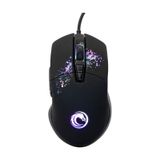 Lunatic OWL 7200 Dpi 7D Sese Duyarlı RGB Oyuncu Mouse siyah