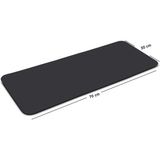 Lunatic Siyah 30cm x 70 cm Taban Suya Dayanıklı Ofis + Gaming Kayma Yapmayan , Titreme Yapmayan Mouse Pad - Koyu Siyah