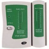 Lunatic Tkz 2345 Network Tester Rj11 Rj45 Cat Otomatik Veya Manuel Olarak Pin Sinyalleri Taranabilir Her Bir Tel İçin Led İnternet Kontrol Test Cih