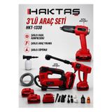 LUNAX 3'ü 1 ARADA ARAÇ BAKIM VE TEMİZLİK SETİ