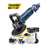 LUNAX Kimmeer Plus 1200 W Profesyonel Polisaj Makinesi Seti – Devir Ayarlı – 2 Yıl Garantili