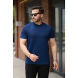 Lune Store Erkek Basic Kısa Kollu Tişört - Lacivert