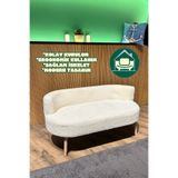 Lunera Mobilya LN Stokholm 2'li Koltuk Çay Seti ve Bekleme Salonu Koltuğu-Berjer