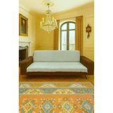 Lunga Vita Arpa Desen Dokuma Koltuk Örtüsü 170X210 %100 Pamuklu Koltuk Kılıfı - 170 x 215 cm - Yeşil