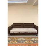 LUNGA VİTA Arpa Desen Dokuma Koltuk Örtüsü Oturma Yeri 90x210 %100 pamuklu