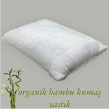Lunga Vita Bambu Çift Çaraflı Soft Yastık - 50 x 70 cm - Krem