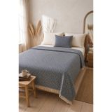LUNGA VİTA Dokuma Pike Çiftkişilik 200x220 Çok Amaçlı Bohem Yatak Örtüsü