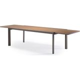 L'unica Air Teak 03 Vizon Alüminyum Açılır Bahçe Masası - Standart