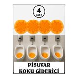 Lunihome Pisuvar Koku Giderici Süzgeç Mango Kokulu 4'lü Ekonomik Paket Pisuar Yeni Model Süzgeci Pisuvar Blok