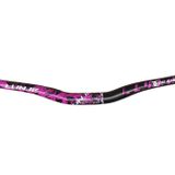 Lunje Alüminyum 31.8 780 Mm Riser Mtb Gidon Bisiklet Gidonu Siyah Pembe