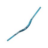 Lunje Mavi Bisiklet Alüminyum Gidon 780mm 31,8mm Bisiklet Direksiyon Mavi