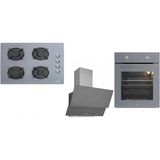 Luno L501S04 - L638501 - 3481.6.147.03 Gri Ankastre Set