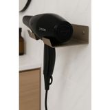 LUNOART Metal Saç Kurutma Makinesi Askısı, Fön makinesi Askısı (Renk: Vizon)| Duvar Tipi Organizer
