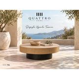Lunora 734 Yuvarlak Orta Sehpa-Çap: 90 Cm Yükseklik: 34 Cm