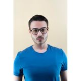 LUNOX (16) Athena Unisex Mavi Işık Korumalı Bilgisayar Ekran Gözlüğü Mat Siyah